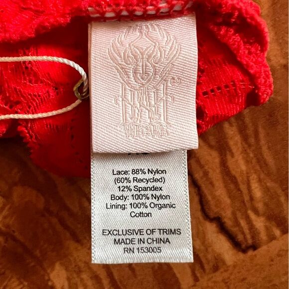 HAH We Are 🔥 Hot as Hell "Cheap and Cheerful" thong bodysuit ❤️ NWT ❤️ XS - Picture 5 of 8